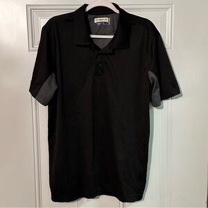 Mens Magellan Outdoors Polo Short Sleeve Classic Fit Size L Moisture Wicking